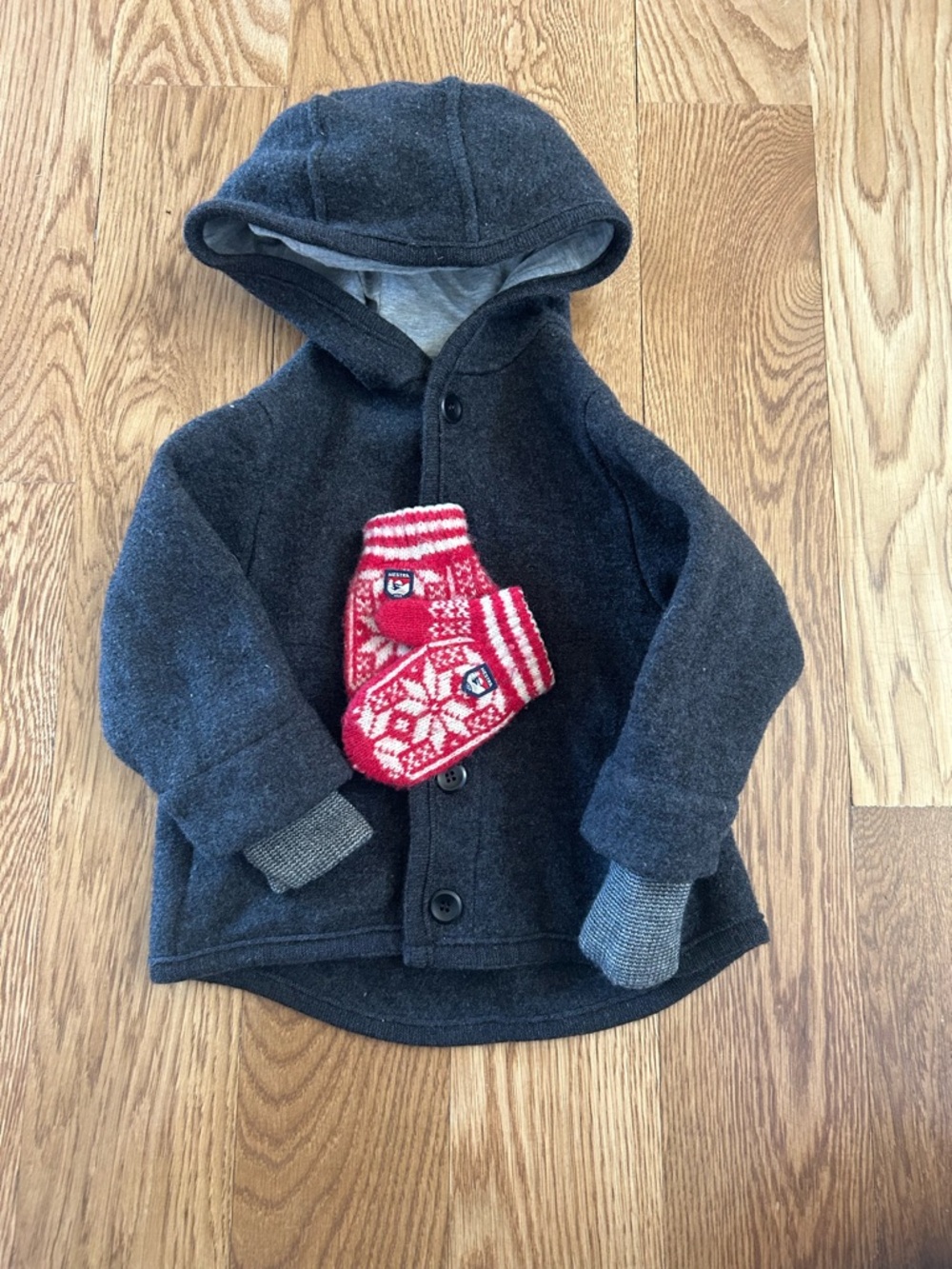 Disana Boiled Merino Wool Jacket - Picture 5 of 5